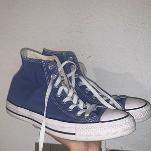 Blue converse